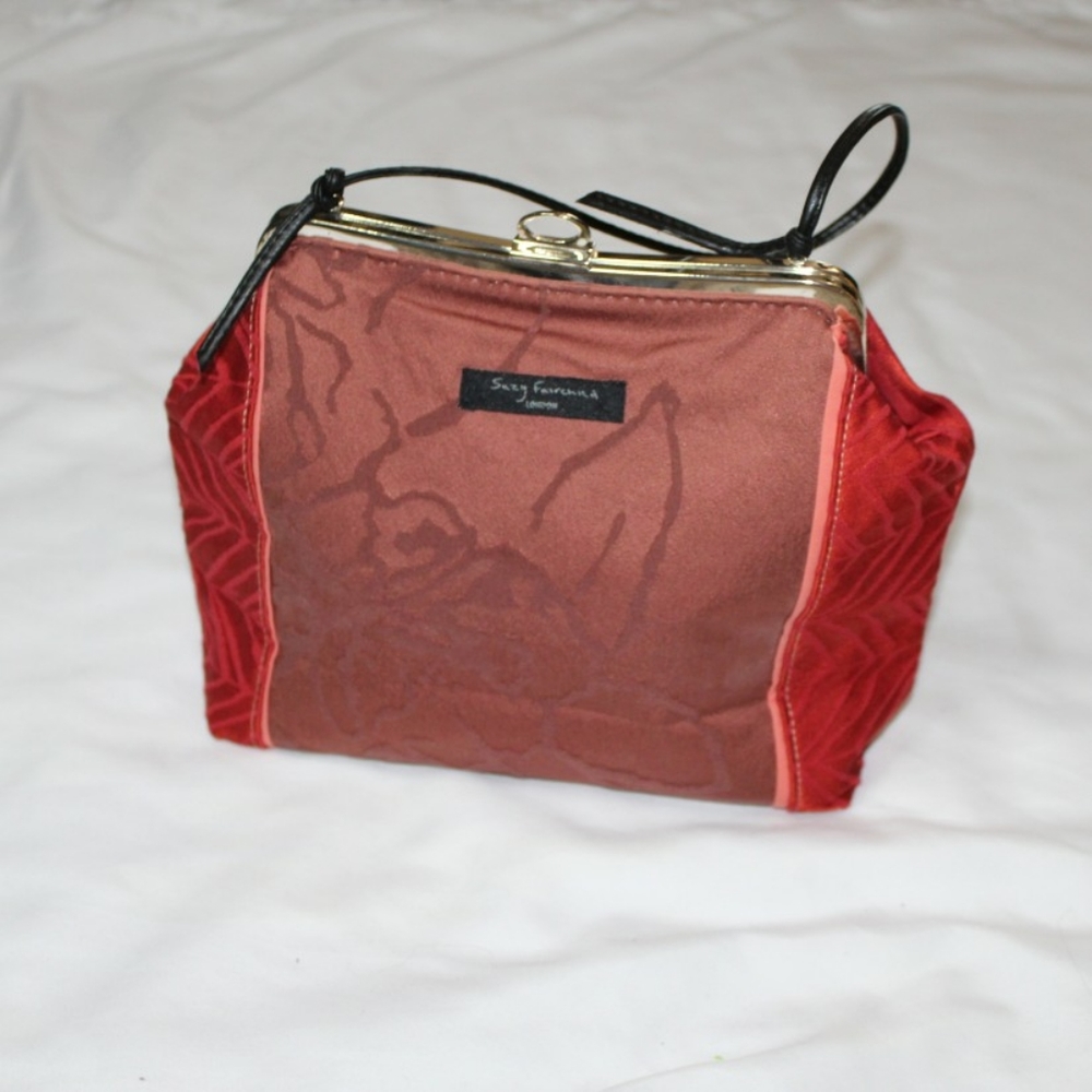 Vintage Suzy Fairchild London Silk Handbag